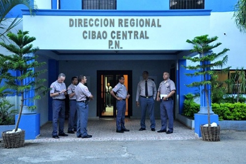Foto Dirección Regional Cibao Central de la Policía