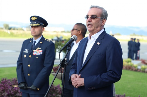 Foto Presidente Abinader en Colombia