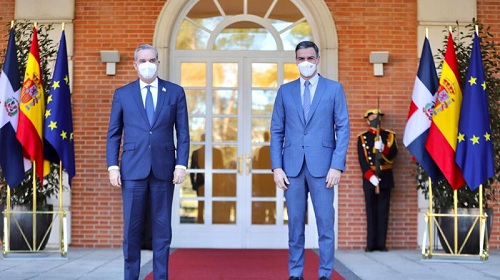 Foto Presidentes Pedro Sánchez y Luis Abinader en España