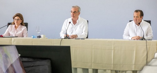 Foto Abinader Raquel Peña y Paliza