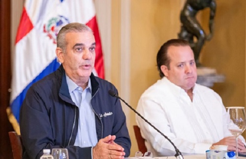 Foto Abinader y Paliza