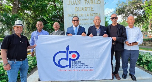 Foto Arroyo y otros periodistass
