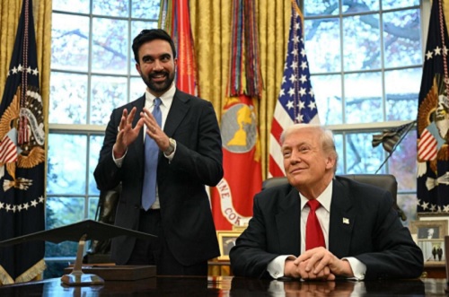 Foto Trump y alalde NY