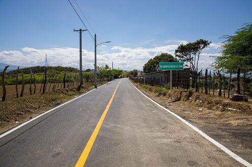 Foto  carretera Santiago Rodróhiez