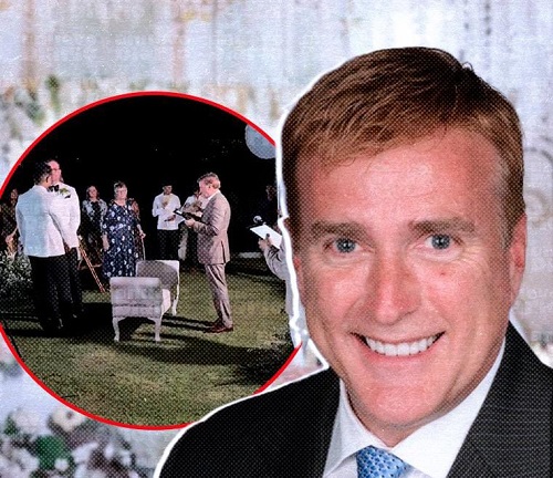 Foto ex embajador de EU defiende homosexuales