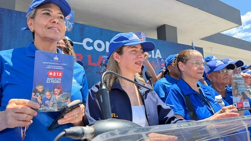 Foto gobierno organzia activiad contra mujeres