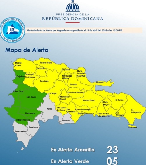 Foto mapa COE lunes 2026