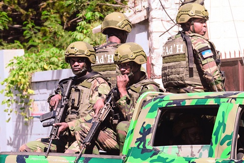 Foto militares en Haití t