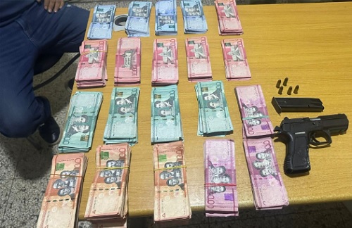 Foto pesos localizados PN