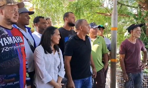 Foto productores de cerdos de Tamboril
