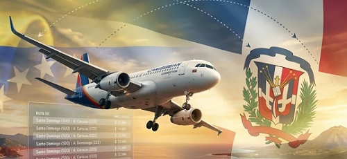 Foto sed restabledcn vuelos entre RD y Venezuela