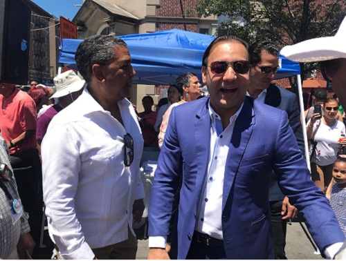 AFoto  alcalde Abel Martinez y el congresista Adriano Espaillat3
