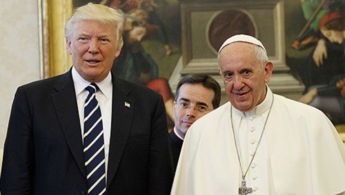 Foto Trump y el Papa 5