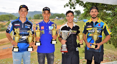 Foto ganadores motocroos Jarabacoa