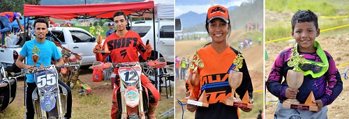 Foto ganadores motocross de Constanza