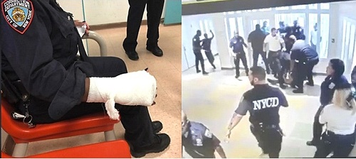 Foto golpean policías en cárcel de NY