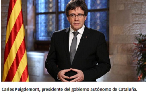 Carles Puigdemont de Cataluña
