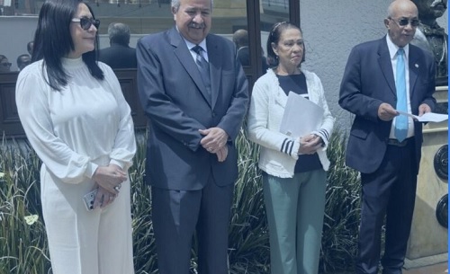 fOTO reconocen deiplomaticos de RD en Colombia