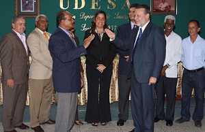 foto Héctor de Padua juramenta a Guillermo Saleta