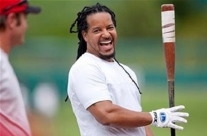 foto Manny Ramírez en entrenamientos