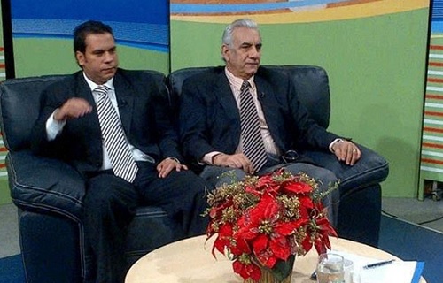 foto Mickey Mena y José Antonio Mena