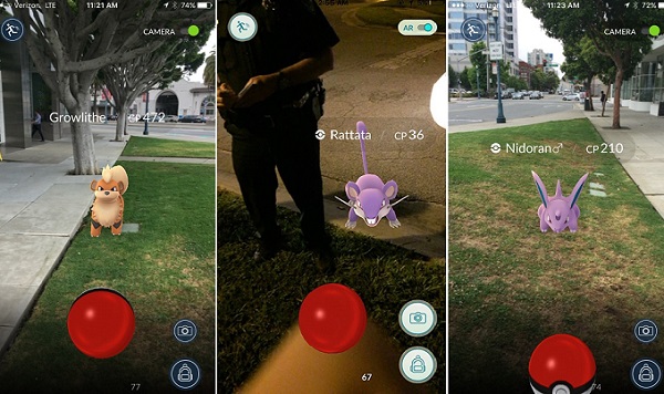 foto Pokémon Go y la policía
