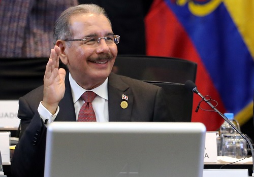 foto Presidente Danilo Medina habla voluntad política en CELAC