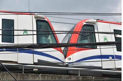 Foto choque de Metro