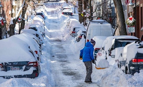 Foto tormenta de hielo en EU