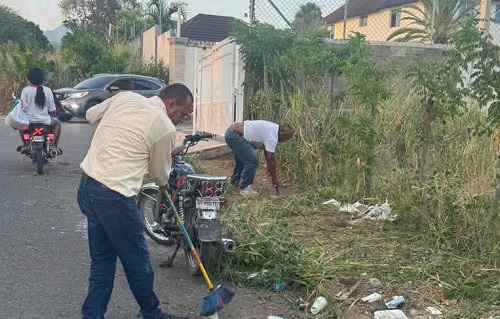 Foto Anyolino se integra a operativo limpieza