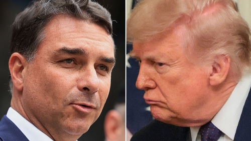 Foto Bolsonaro y Trump