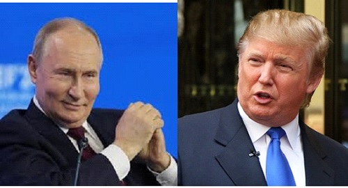 Foto Putin y Trump