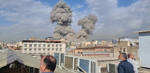 Foto atacan a Irán