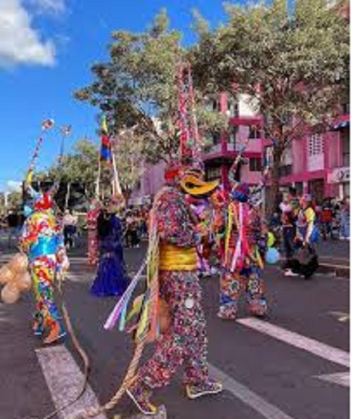 Foto carnaval de Santiago