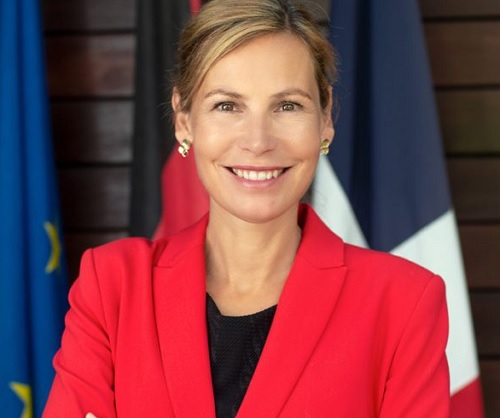 Foto embajadoa de Alemania en RD