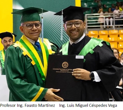 Fotografías profesor Ing. Fausto Martínez y el Ing. Luis Miguel Céspedes Vega
