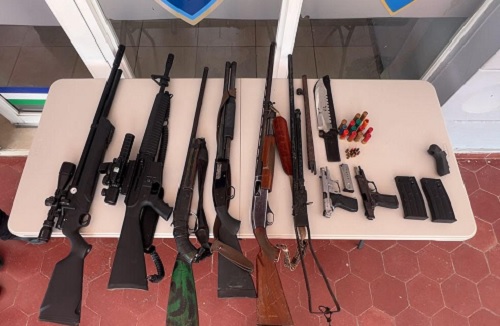 fOTO ARMAS DE FUEFOS ILEGALES